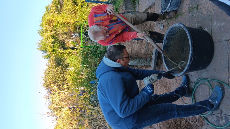 2025 Garten Rampe Beton